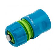 Соединитель для шлангов быстросъемный с аквастопом "1/2" LUXE PALISAD 259620