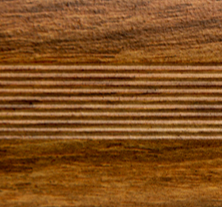 Стык Т-образный 23мм разносторонний 0,9 дуб медовый