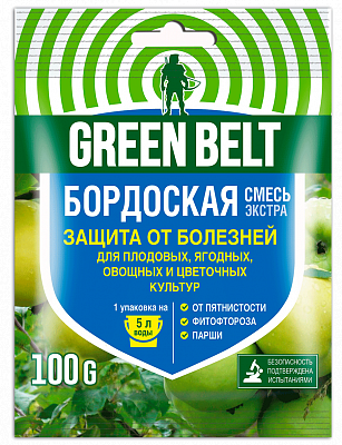 Бордоская смесь ФУНГИЦИД 100 г GREEN BEELT