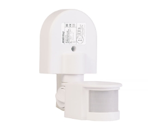 Инфракрасный датчик движения Smartbuy, настенный 1200Вт, до 12м, IP44 (sbl-ms-008)