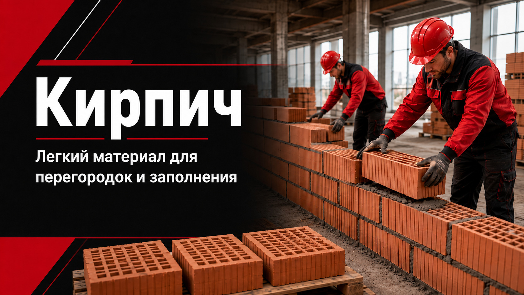 Пустотелый кирпич. Легкий материал для перегородок и шпатлевок Пустотелый кирпич. Легкий материал для перегородок и шпатлевок