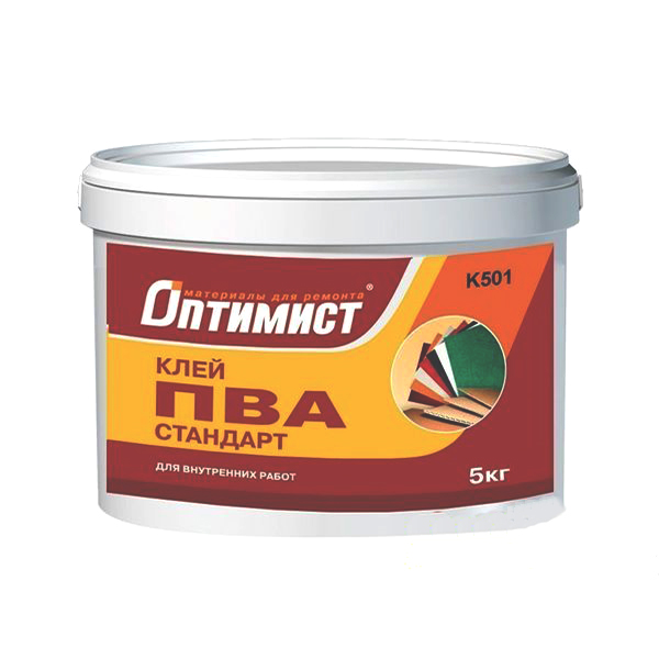 ПВА клей  стандарт 5 кг ОПТИМИСТ