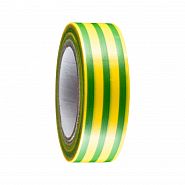 Изолента ПВХ 19мм*10м желто-зеленая  BEOROL