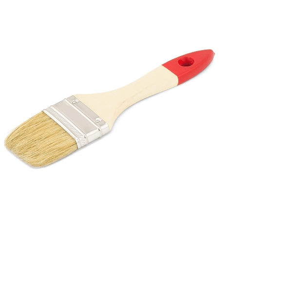 Кисть 50мм флейц, толщ. 5 светл.щет.лакиров. ручка 81265012