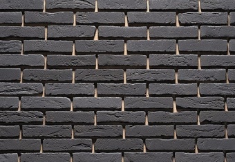 Бельгийский кирпич черный 2908