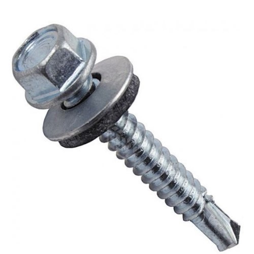 Шуруп кровельный оцинкованный 4,8*25 (250шт)