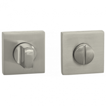 Завертка RENZ BK 03 MSN  кв. основание (никель супер матовый)