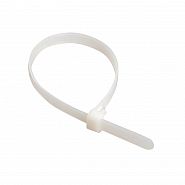 Хомут кабельный 3.6*250 нейл.бел. (100шт) IEK 238956