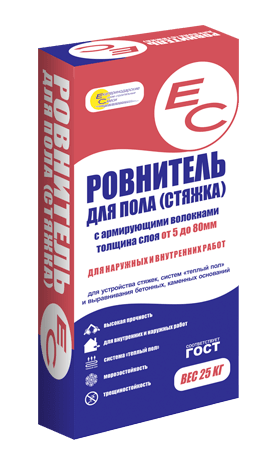 Ровнитель для пола ЕС внутр./нар. работы, теплый пол  25кг (48)