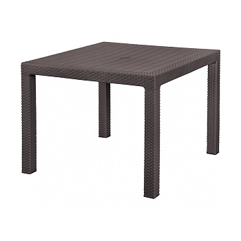 Стол пластиковый ВЕНГЕ Ротанг  940*940*740 мм Альтернатива