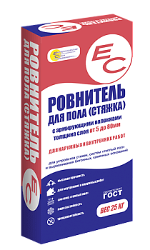 Ровнитель для пола ЕС внутр./нар. работы, теплый пол 25кг(54)