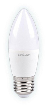 Лампа cветодиодная (LED) Smartbuy-C37-07W/4000/E14 (SBL-C37-07-40K-E14)