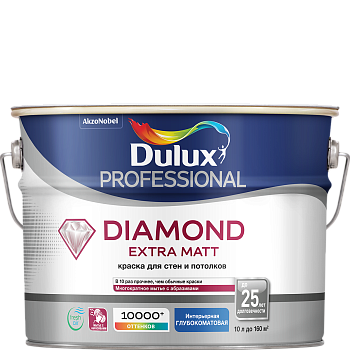 Краска Trade Diamond Extra Matt повышенной износостойкости 1л BW Dulux
