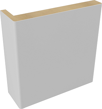 Наличник плоский телескоп Эмаль ПП латте