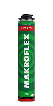 Пена монтажная пистолетная Makroflex Мега 65 PRO 850мл (12)