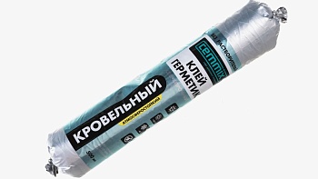Клей-герметик для кровли Cemmix, 500 мл, черный (6)