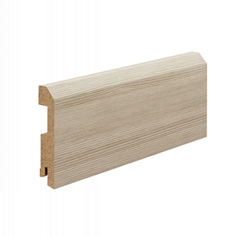 Плинтус напольный МДФ Albero эко шпон Лиственица мокко 75*16*2070 