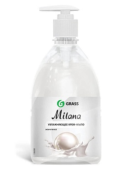 Крем-мыло жемчужное MILANA с дозатором 126200 500мл GraSS 49814