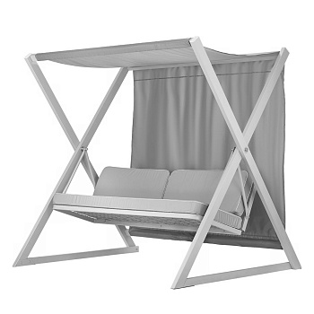 Качели садовые 3-х местные Сакура с004 арт.004