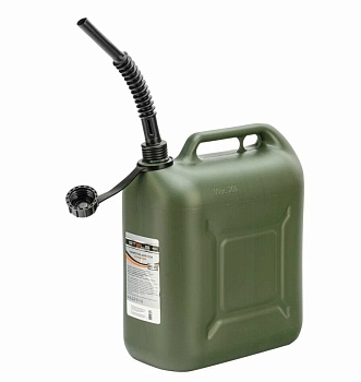 КАНИСТРА ДЛЯ ГСМ ПЛАСТ. УСИЛЕННАЯ ВЕРТИКАЛЬНАЯ 20Л "STELS"