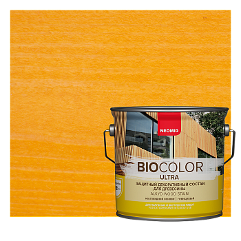 Пропитка для древесины NEOMID BIO COLOR Ultra Сосна 0,9л.
