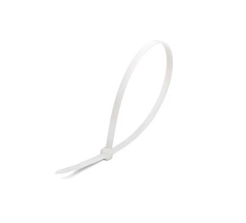 Хомут кабельный нейлоновый бел. 4.8х350 (уп.100шт) TOKOV ELECTRIC TKE-HNS-4.8-350-W/100