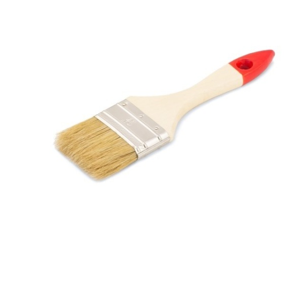 Кисть 100мм флейц , толщ. 5 светл.щет., лакиров. ручка 81269912