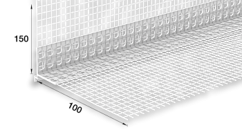 Профиль ПВХ капельник с армир.сеткой 2,5м (20) Идеал