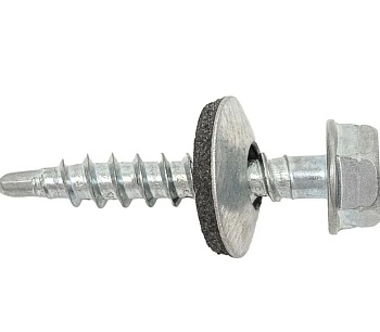 Саморез кровельный 4,8х29 оцинкованный (250шт)