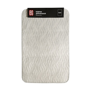 КОВРИК ДЛЯ ВАННОЙ "ВОЛНА" 70*45 СМ (ФЛИС) (1/80) "EG"