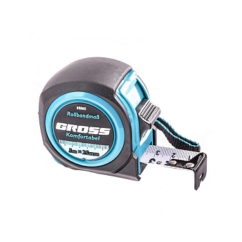 Рулетка 5м*25мм обрез.корпус "GROSS KOMFORTABEL" 250832