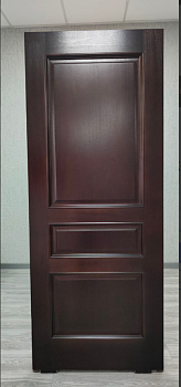 Дверь межкомнатная Калина  Тон 18 красное дерево Глухое 800*2000