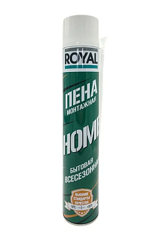 Пена бытовая всесезонная 65 ROYAL HOME 600мл
