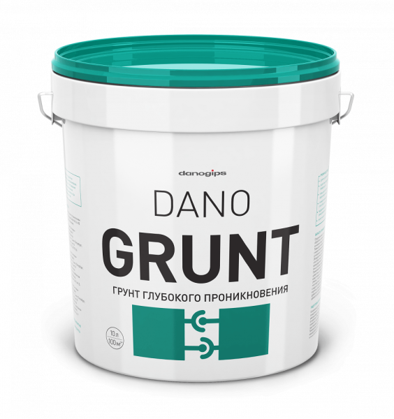 Грунтовка глубокого проникновения акрил DanoGRUNT 10л