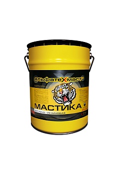 ДИСКОНТ Мастика битумно-резиновая Альфатехмастер  20 кг 