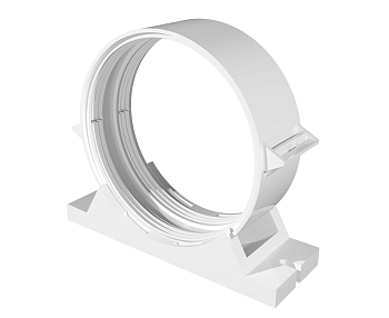 Держатель-соединитель пластик с уплотнителем D160 16ДСКП