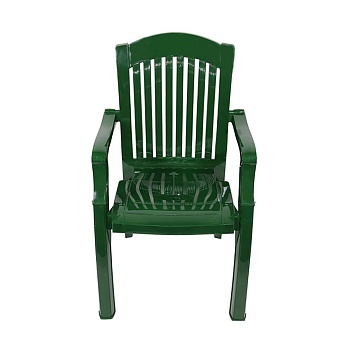 Кресло темно-зеленое Стандарт Пластик ПРЕМИУМ-1