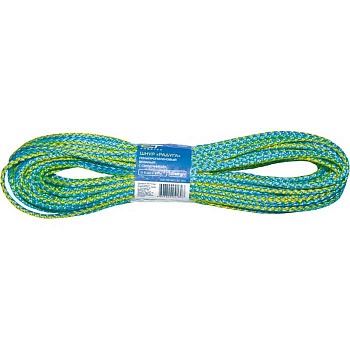 Шнур хозяйственный 4мм 20м 16-ниточный цветной "Рыжий кот"