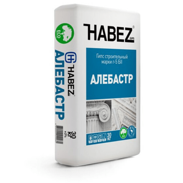 Гипс строительный HABEZ 25кг (50)