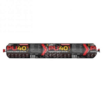 Герметик полиуретановый Чёрный KIM TEC PU-40 600мл (20)