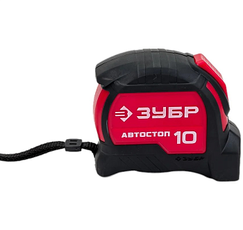 Рулетка 10*25мм ЗУБР Автостоп 34052-10-25