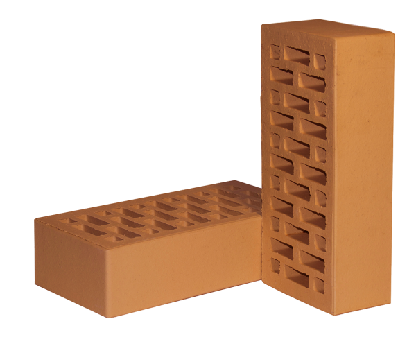 Кирпич керамический Новомосковский 1НФ Красный TerraBricks М-150 (480 шт)