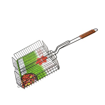 Решетка-гриль 31*24*5,5см хром регулир. глубина FEONA