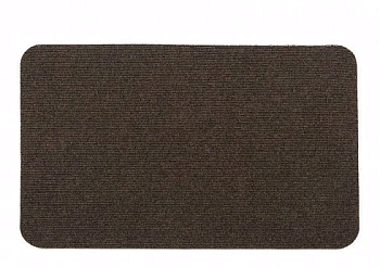 Коврик придверный влаговпитывающий 50*80 см коричневый SunStep SOFT 35-022