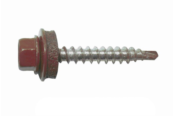 Саморез 4,8х35 RAL 3009   DAXMER