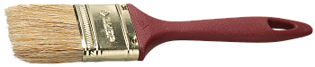 Кисть 75мм плоская натуральная щетина Зубр Мастер 4-01011-075