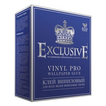 Клей обойный EXCLUSIVE виниловый PRO 250гр (24)