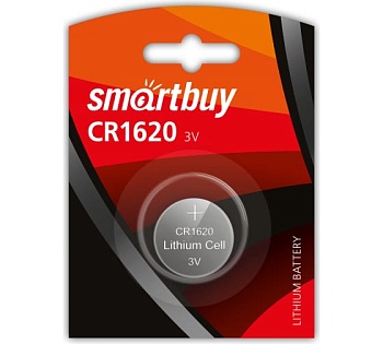 Батарейка литиевая  Smartbuy CR1620/1В