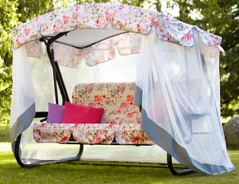 Качели садовые Турин Премиум FLOWER OLSA C1202