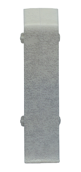 Соединитель плинтуса ПВХ ROYCE 80 мм - 333 Серебристый Жемчуг